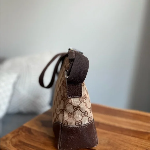 Gucci Brown and Tan Crossbody Bag - Picture 10 of 15